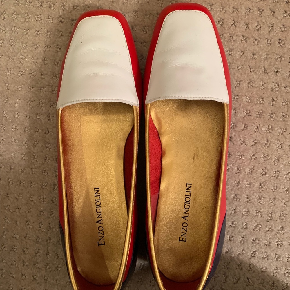 Enzo Anglioni color block shoes